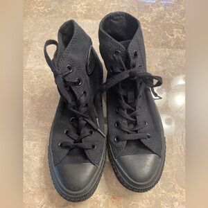 Converse Black High-Top Sneakers